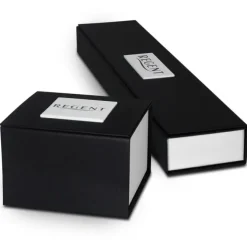 Regent Damen Funkuhr Analog-Digital FR-256 Funk-Uhr Leder braun URFR256