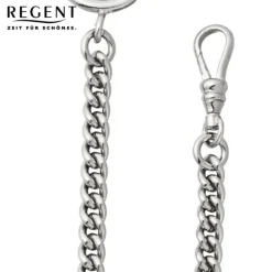 Regent Damen Herren Taschenuhr Kette Rundpanzer 5mm silber URP047