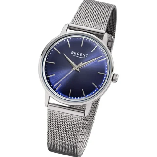 Regent Damen-Armbanduhr 32-2252485 Quarz-Uhr Edelstahl silber UR2252485