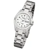 Regent Damen-Armbanduhr F-519 Quarz-Uhr Stahl-Armband silber URF519