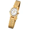 Regent Damen-Armbanduhr F-394 Quarz-Uhr Mini Stahl-Armband gold URF394