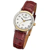 Regent Damen-Armbanduhr F-576 Quarz-Uhr Leder-Armband braun URF576