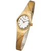 Regent Damen-Armbanduhr F-622 Quarz-Uhr Stahl-Armband gold URF622