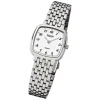 Regent Damen-Armbanduhr F-520 Quarz-Uhr Stahl-Armband silber URF520