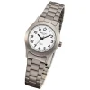 Regent Damen-Armbanduhr Mineralglas Quarz Titan grau silber URF855
