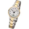 Regent Funkuhr Analog Digital FR-258 Funk-Uhr Metall gold silber URFR258