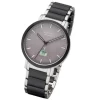 Regent Funkuhr Analog Digital FR-253 Funk-Uhr Metall schwarz silber URFR253