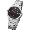 Regent Herren Armbanduhr Analog Metallarmband silber URF1288