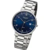 Regent Herren Armbanduhr Analog Metallarmband silber URF1520