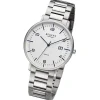 Regent Herren Armbanduhr Analog Metallarmband silber URF1521