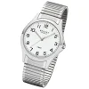 Regent Herren Armbanduhr Analog 1242413 Quarz-Uhr Metall silber UR1242413