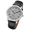 Regent Herren Armbanduhr Analog GM-2105 Automatik Lederband schwarz URGM2105