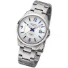 Regent Herren Armbanduhr Analog F-1185 Quarz-Uhr Metall silber URF1185