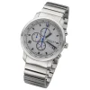 Regent Herren Armbanduhr Analog GM-2111 Quarz-Uhr Metallband silber URGM2111