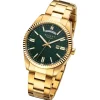 Regent Herren Armbanduhr Analog Metallarmband gold UR1142587