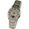 Regent Herren Funkuhr Analog-Digital Metallarmband silber UR1502562