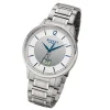 Regent Herren Funkuhr Analog-Digital FR-250 Funk-Uhr Titan silber URFR250