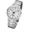 Regent Herren Funkuhr Analog-Digital FR-248 Funk-Uhr Metall silber URFR248
