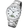 Regent Herren Funkuhr Analog-Digital FR-275 Funk-Uhr Metall silber URBA444