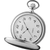 Regent Herren Quarzwerk Taschenuhren silber verchromt URP021