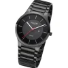 Regent Herren Solaruhr Analog Metallarmband schwarz UR1154105