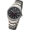 Regent Herren Solaruhr Analog Metallarmband grau URF1537