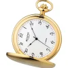 Regent Herren Taschenuhr Analog Gehäuse gold URP714