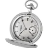 Regent Herren Taschenuhr Analog Gehäuse silber URP772