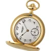 Regent Herren Taschenuhr Analog Gehäuse gold URP775