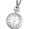 Regent Herren Taschenuhr Analog Gehäuse silber URP766