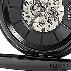 Regent Herren Taschenuhr Analog Gehäuse schwarz URP710