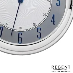 Regent Herren Taschenuhr Analog Gehäuse silber URP727