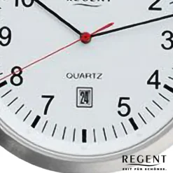 Regent Herren Taschenuhr Analog Gehäuse silber URP745