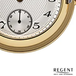 Regent Herren Taschenuhr Analog Gehäuse gold URP775