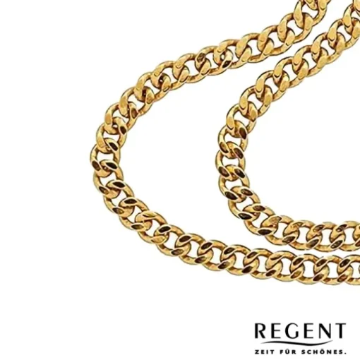 Regent Herren Taschenuhr Analog Gehäuse gold URP763