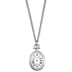 Regent Herren Taschenuhr Analog Gehäuse silber URP768