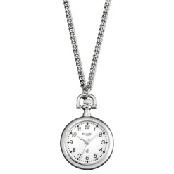 Regent Herren Taschenuhr Analog Gehäuse silber URP766