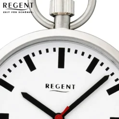 Regent Herren Taschenuhren Edelstahl Quarz Mineralglas P-746 URP041