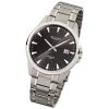 Regent Herren-Armbanduhr F-924 Quarz-Uhr Titan-Armband silber URF924
