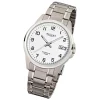 Regent Herren-Armbanduhr F-925 Quarz-Uhr Titan-Armband silber URF925