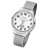 Regent Herren-Armbanduhr 32-FR-211 Funkuhr Edelstahl-Armband silber URFR211