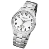 Regent Herren-Armbanduhr 32-FR-230 Funkuhr Edelstahl-Armband silber URFR230