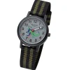 Regent Kinder Armbanduhr Dino Textilarmband schwarz URF1378