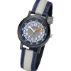 Regent Kinderuhr Armbanduhr Analog PURarmband dunkelblau. Grau URF1474