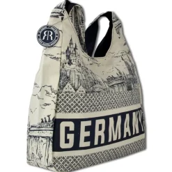 Robin Ruth Baumwolle Polyester navy beige OTG3006M