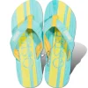 Robin Ruth Ostsee Zehentrenner Canvas türkis Flip Strandschuh Gr. 36-37 HZG211TS