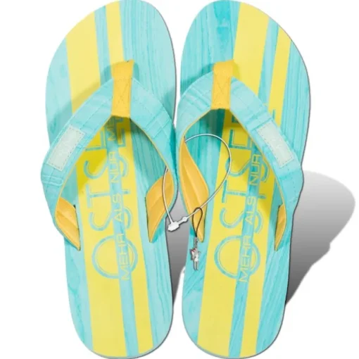 Robin Ruth Ostsee Zehentrenner Canvas türkis Flip Strandschuh Gr. 36-37 HZG211TS
