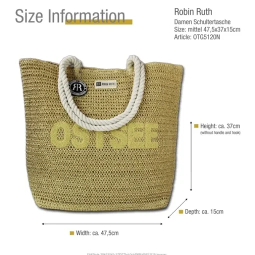 Robin Ruth Papier beige natur OTG5120N