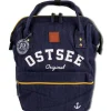 Robin Ruth Rucksack Baumwolle navy dunkelblau ORG101M