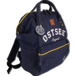 Robin Ruth Rucksack Baumwolle navy dunkelblau ORG101M